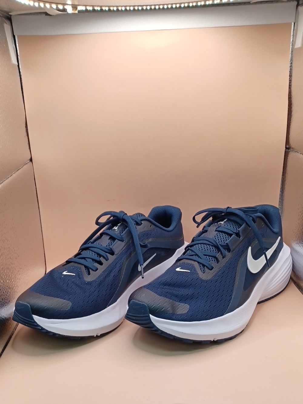 Nike Downshifter 14 Sneaker-Navy/White Men Size 10.5 US IB1895-401